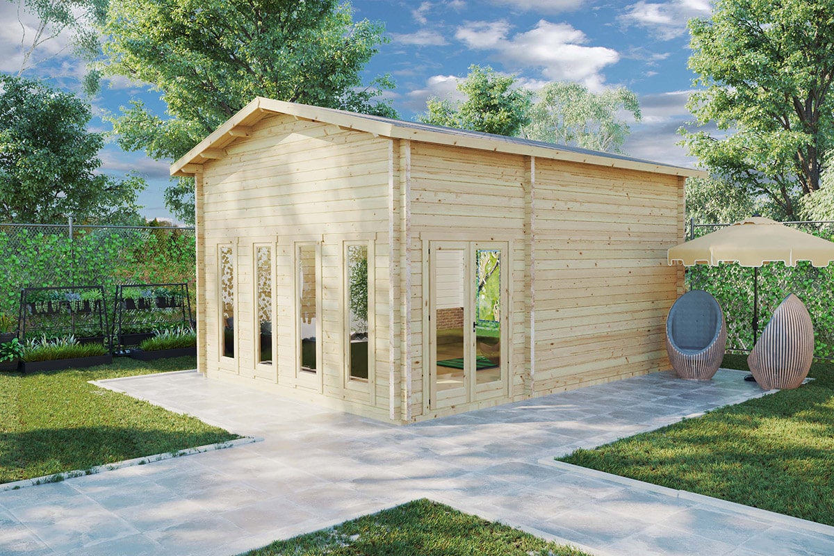 Gartenhausli “Golfsimulator 3” 6x5m | Garten-Golf-Simulator-Holzhaus | Entspricht allen Größenanforderungen Unkategorisiert online kaufen