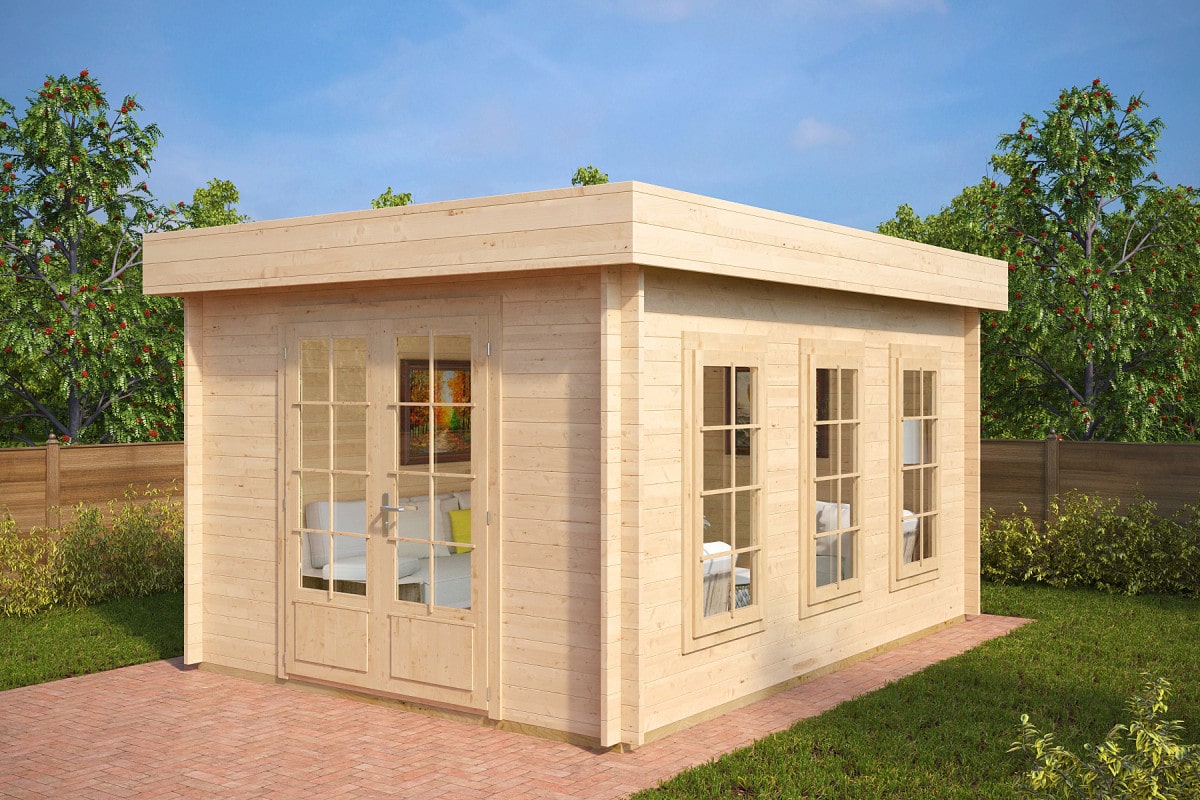 Gartenhausli “Jacob B” 3x4m | 3x4m großes Gartenhausli aus Holz | Kleines Gartenhausli aus Holz | Mini-Gartenhausli aus Holz Unkategorisiert online kaufen